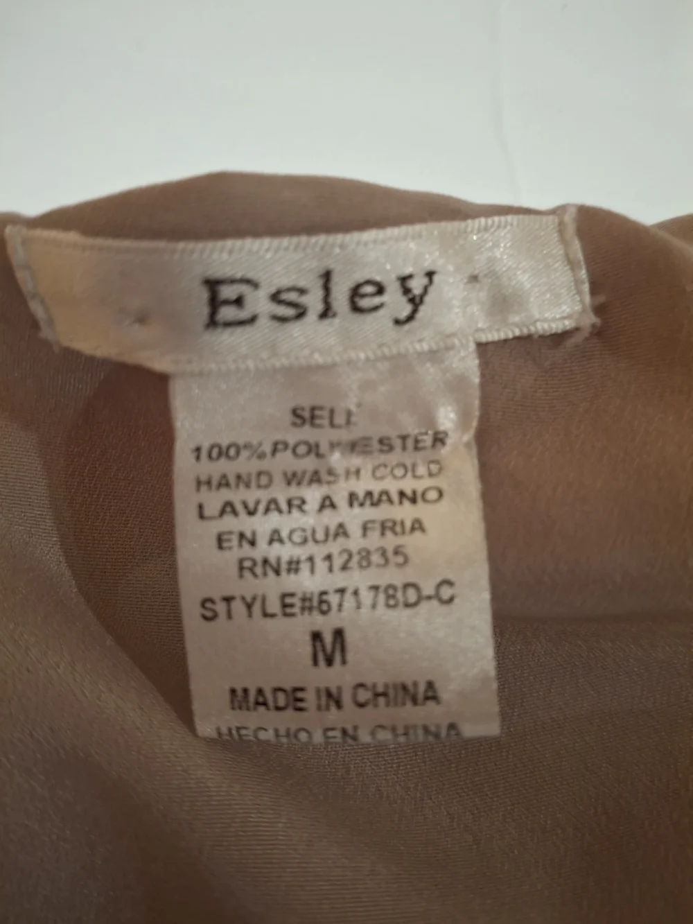 Esley Taupe Dress with Bright Embroidered Accents